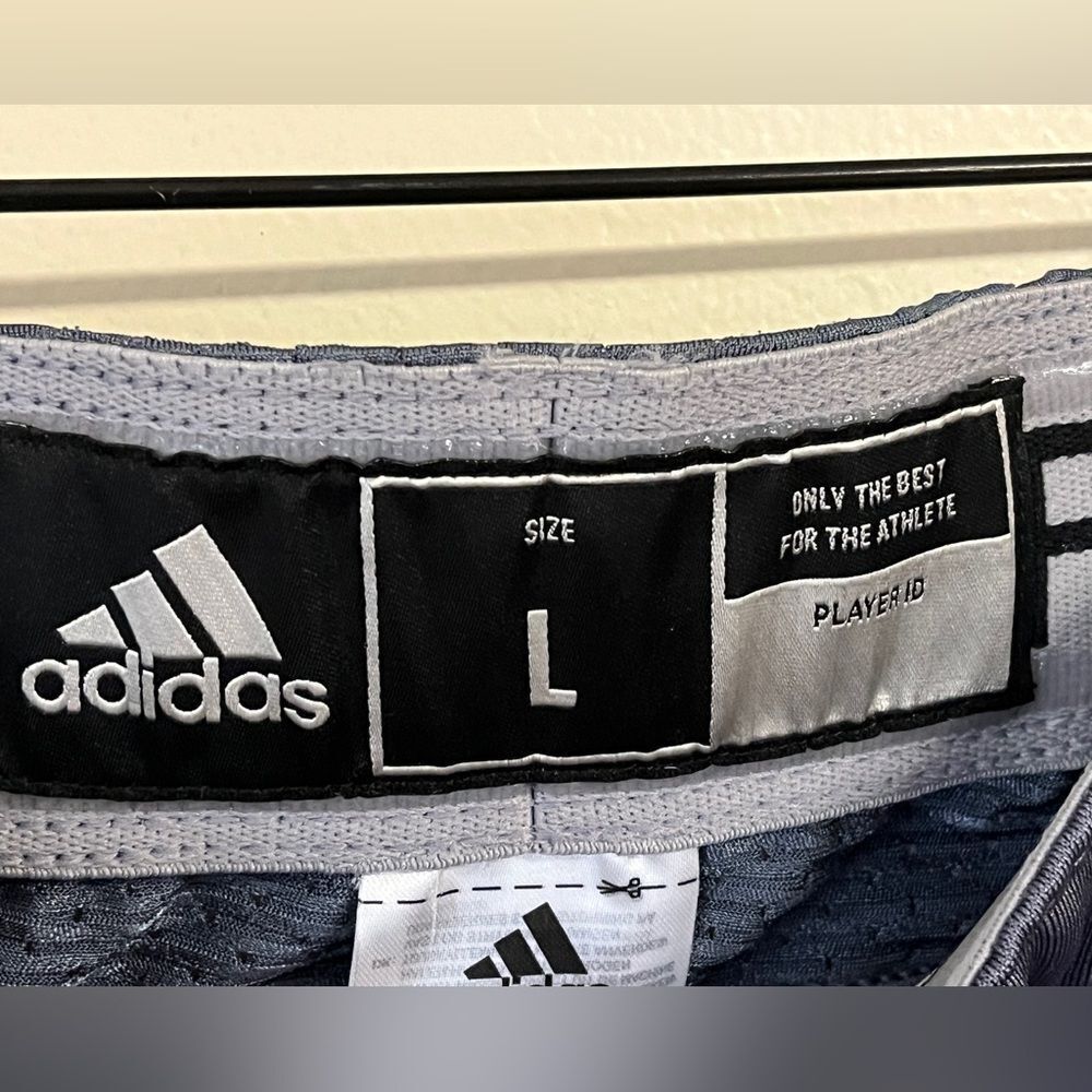 NWT Adidas Men's Press Coverage Football Pants Knee Shorts (No Pads) Sz L - Picture 6 of 11